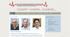 Desktop Screenshot of kardiologische-praxis.com